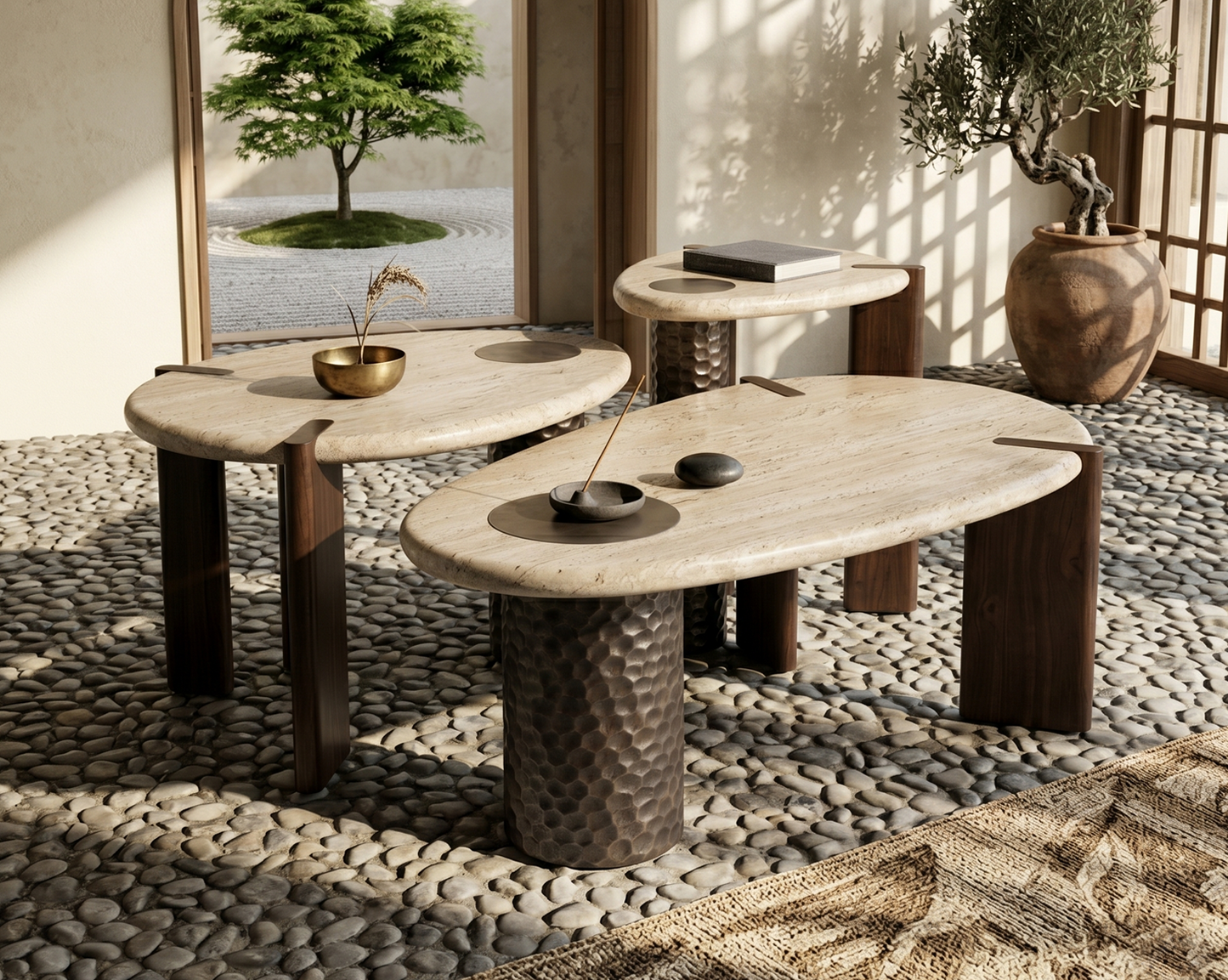 Orvella Coffee & End Table Set