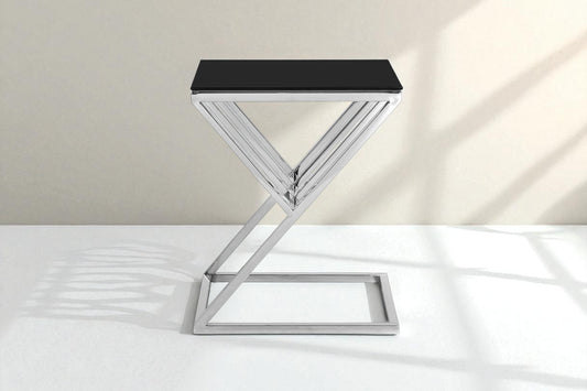 Rey Silver End Table