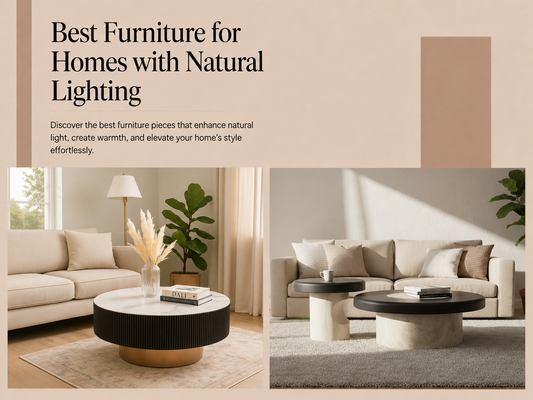 Best Furniture for Homes with Natural Lighting