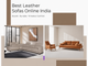 best-leather-sofas-online-india