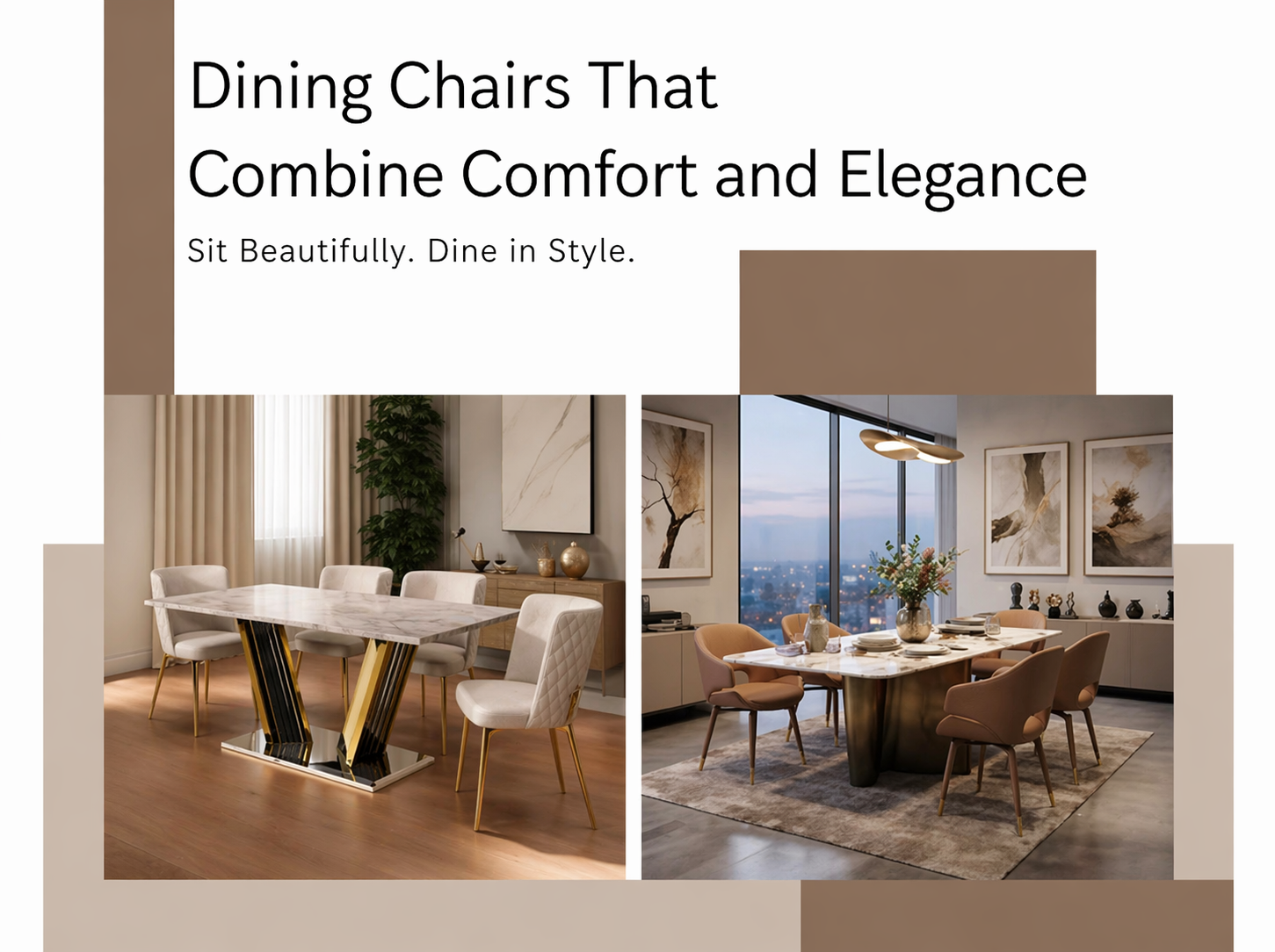 Dining Chairs That Combine Comfort and Elegance – Furniturewalla