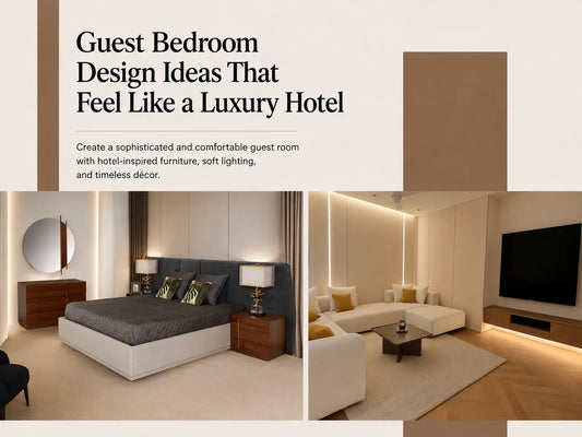 Guest Bedroom Design Ideas That Feel Like a Luxury Hotel