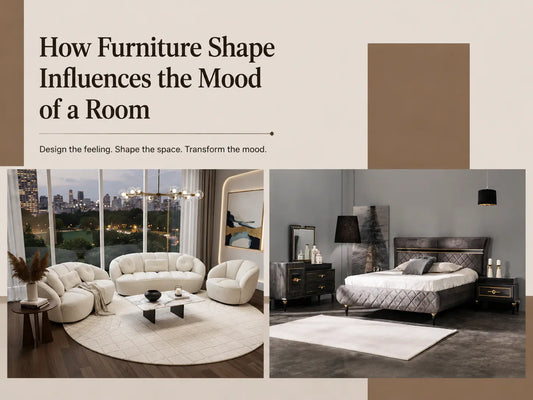 How Furniture Shape Influences the Mood of a Room