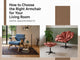 How to Choose the Right Armchair for Your Living Room