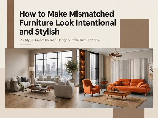 How to Make Mismatched Furniture Look Intentional and Stylish