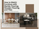 How to Match Furniture with Marble Flooring, Wooden Flooring, and Tiles