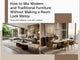 How to Mix Modern and Traditional Furniture Without Making a Room Look Messy