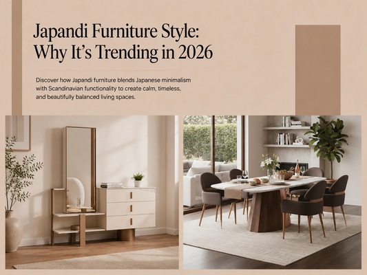 Japandi Furniture Style: Why It’s Trending in 2026