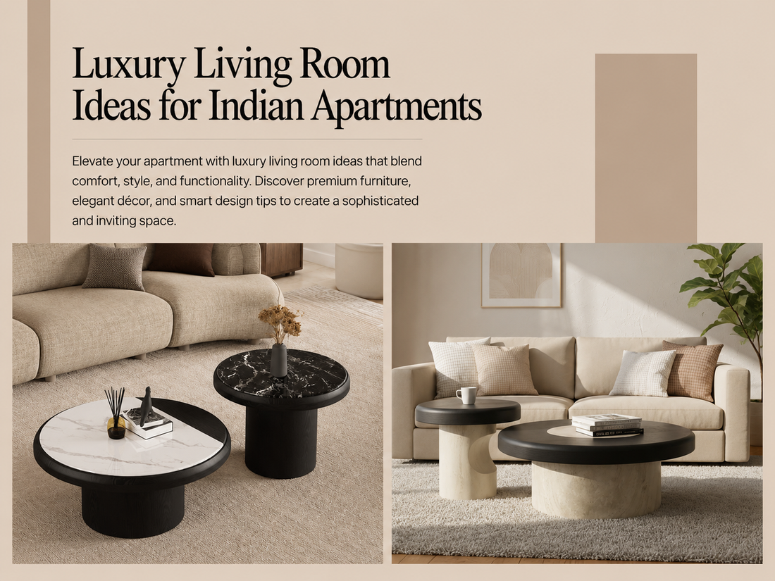 Luxury Living Room Ideas for Indian Apartments