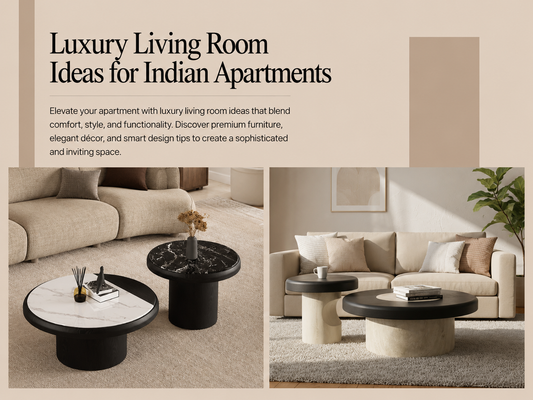 Luxury Living Room Ideas for Indian Apartments