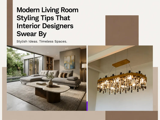 Modern Living Room Styling Tips That Interior Designers Swear By