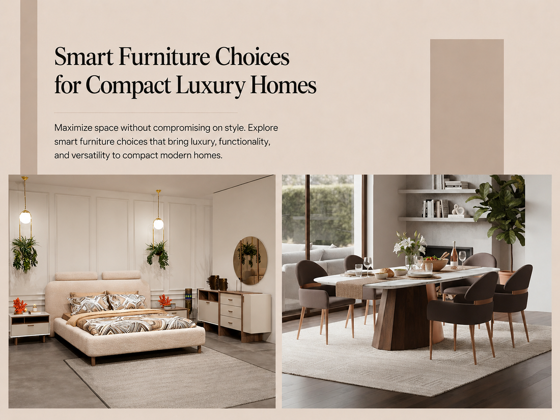 Smart Furniture Choices for Compact Luxury Homes