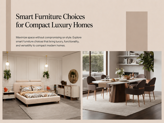 Smart Furniture Choices for Compact Luxury Homes