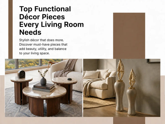 Top Functional Décor Pieces Every Living Room Needs