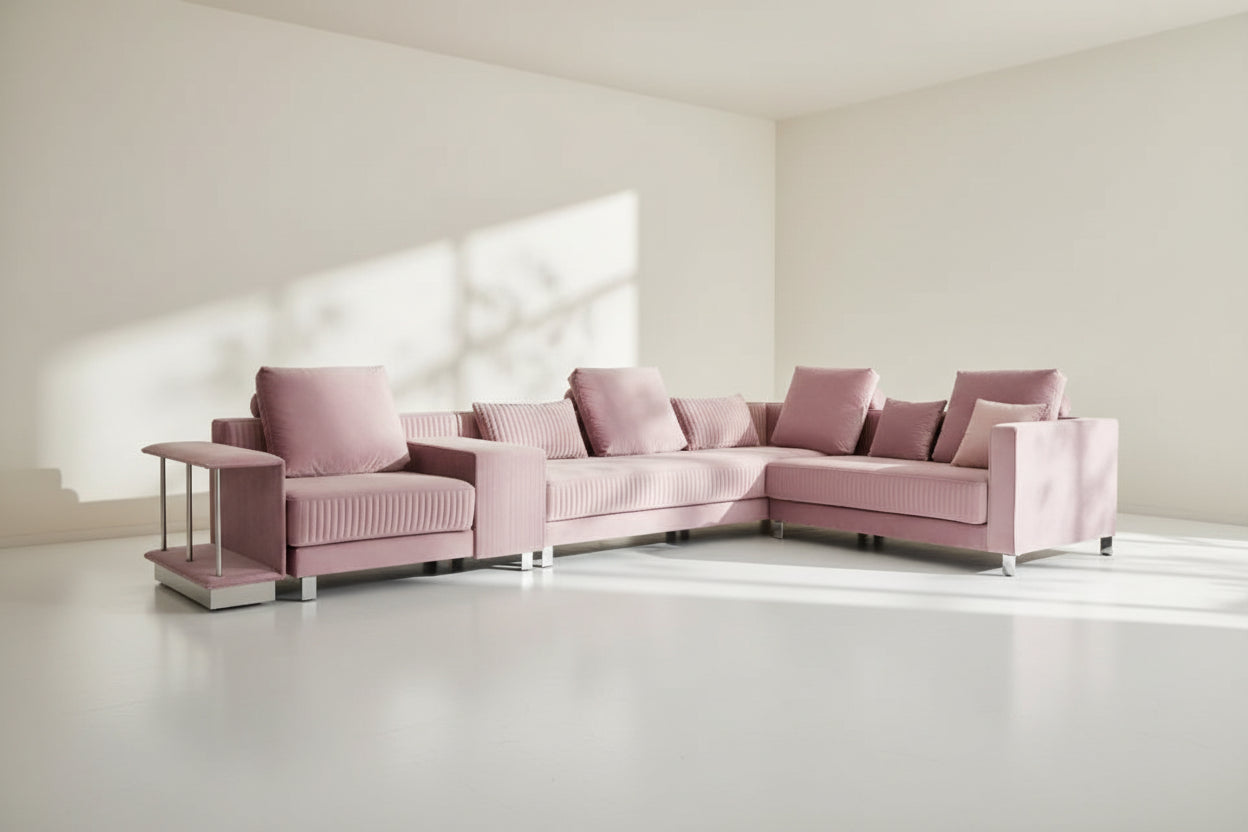 Alaia Fabric Sectional Sofa