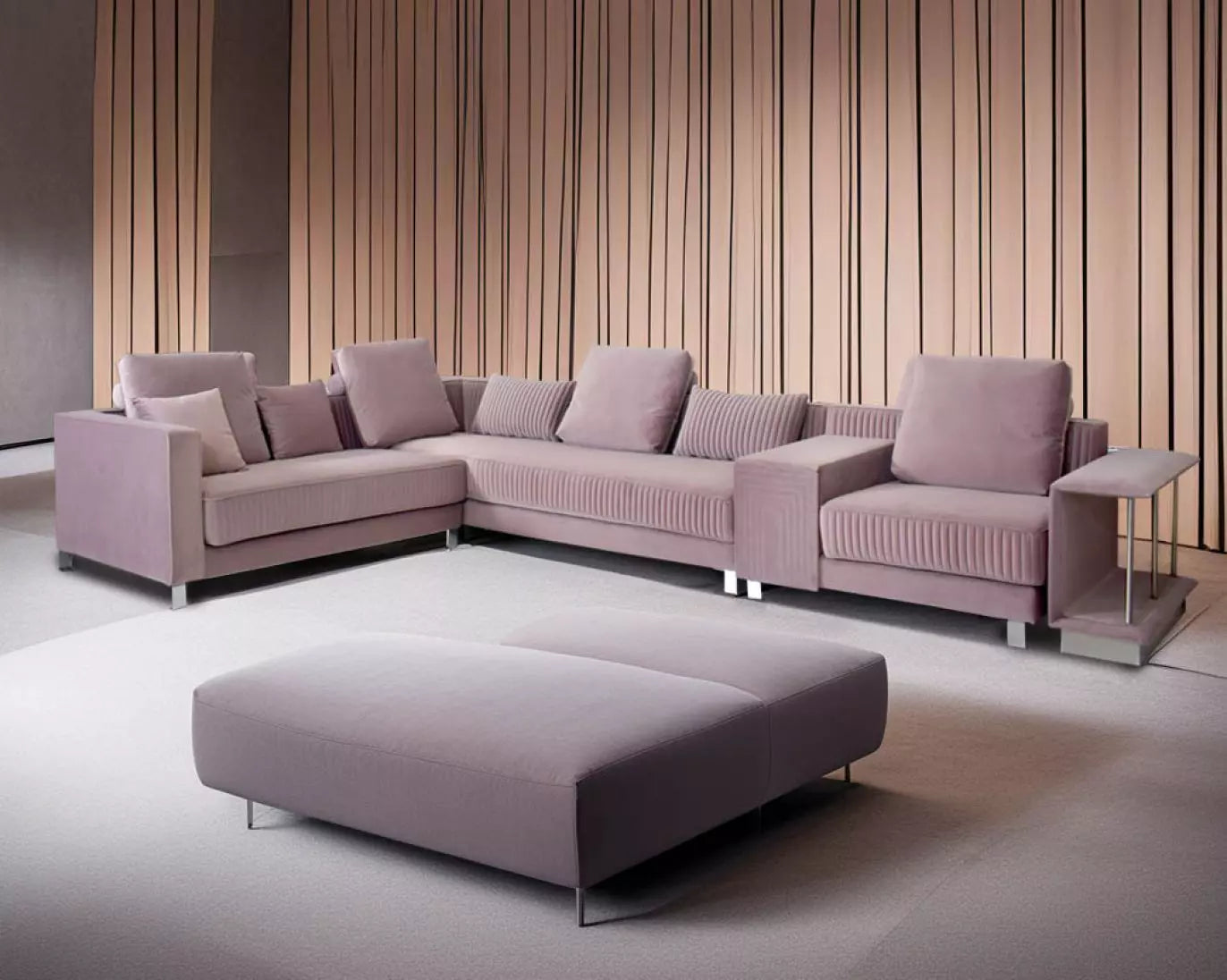 Alaia Fabric Sectional Sofa