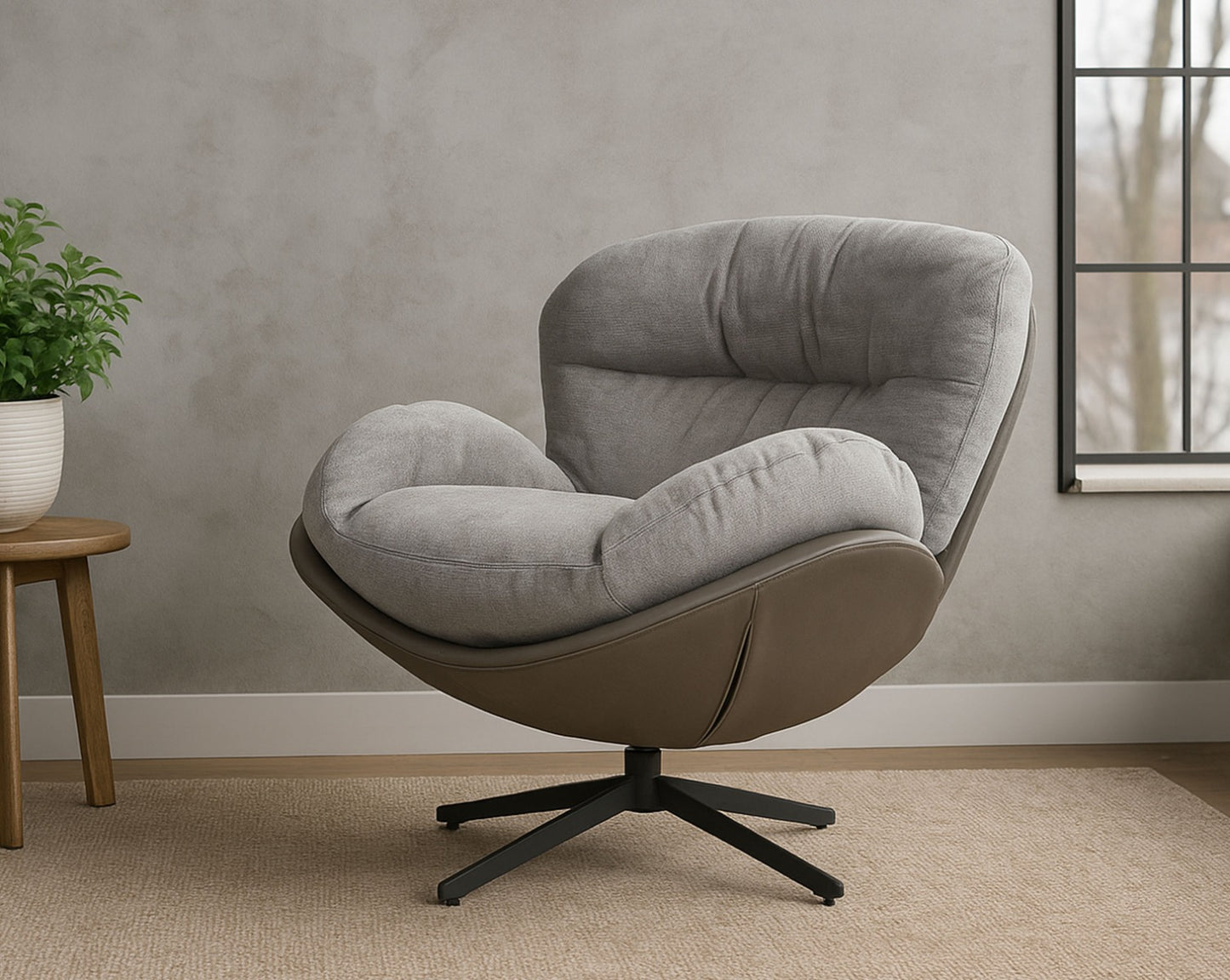 Escano Fabric Leisure Chair
