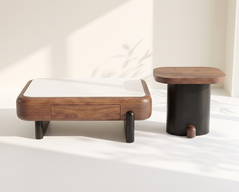 Atlas Coffee & End Table Set