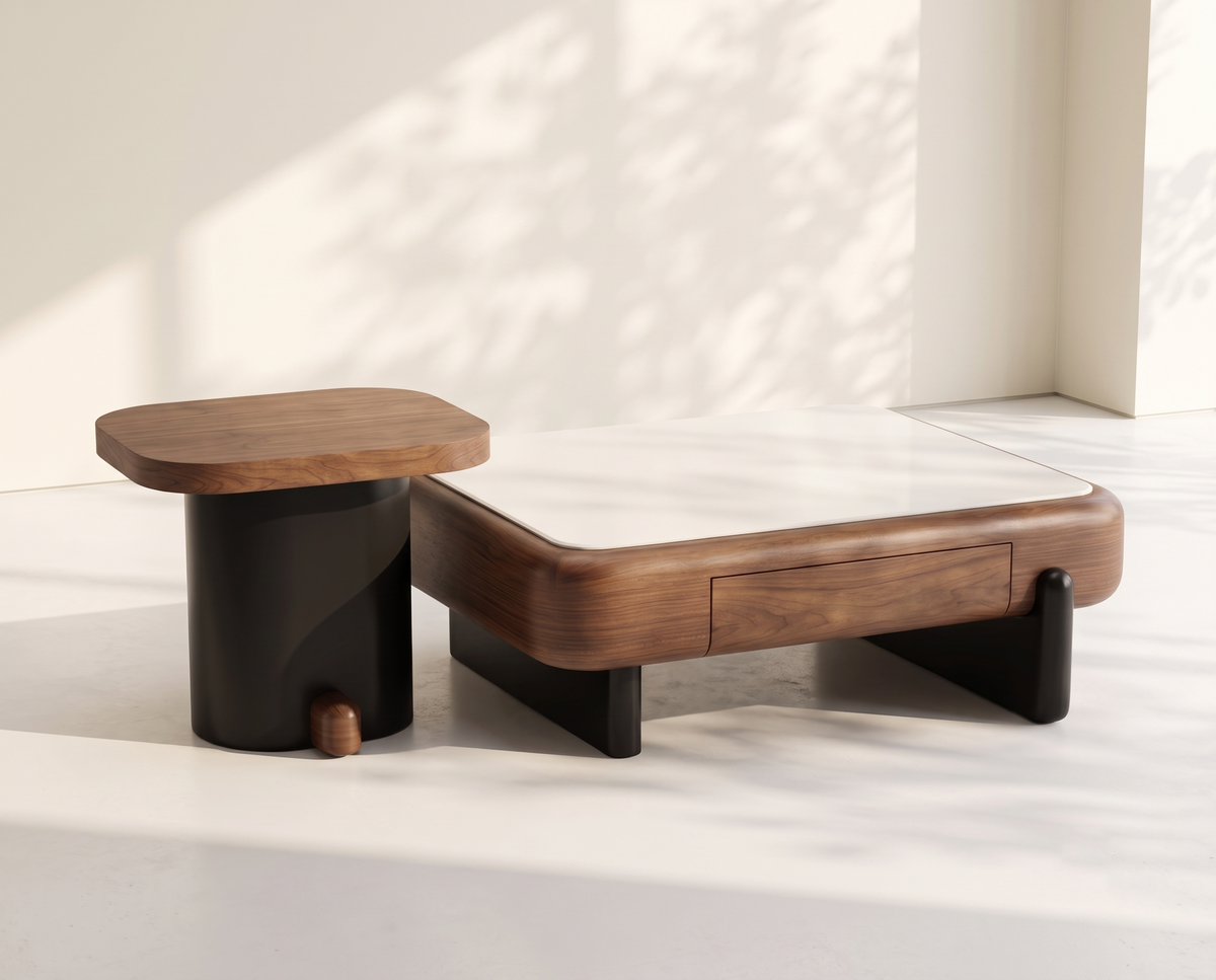Atlas Coffee & End Table Set