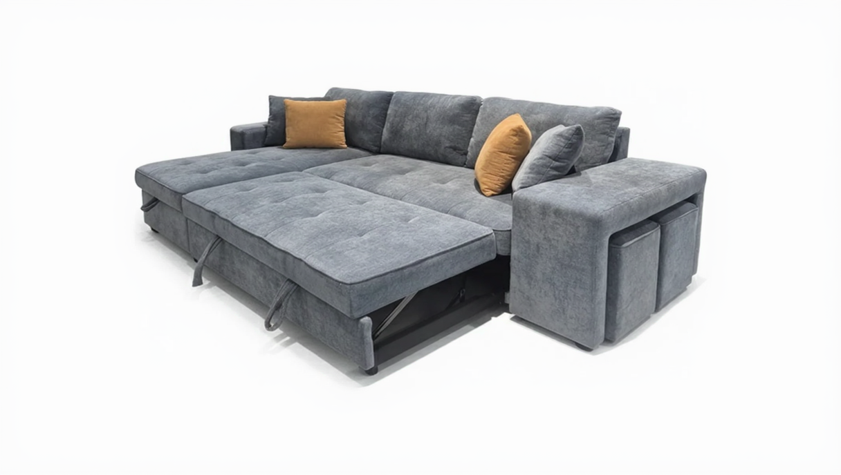 Descanso Sectional Sofa Cum Bed
