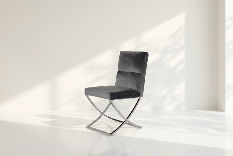 Anzu Stainless Steel Dining Chair