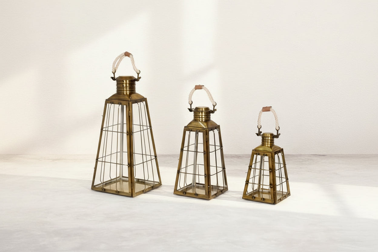 Filiberto Lantern - 1 large 2 medium 3 small