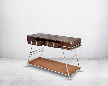  Luxury Console Table with open  two drawer 