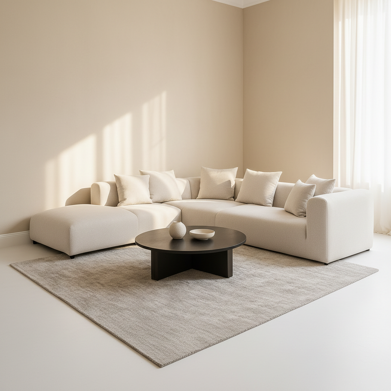 Lisbon Fabric Sectional Sofa