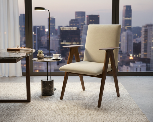 Elvera Fabric Dining Chair