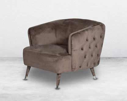 This  1 sofa set beautifully showcases the ancient craft of button tufting upholstery throughout the front along with the use of excellent quality fabric and comfortable seating for a sophisticated appeal.