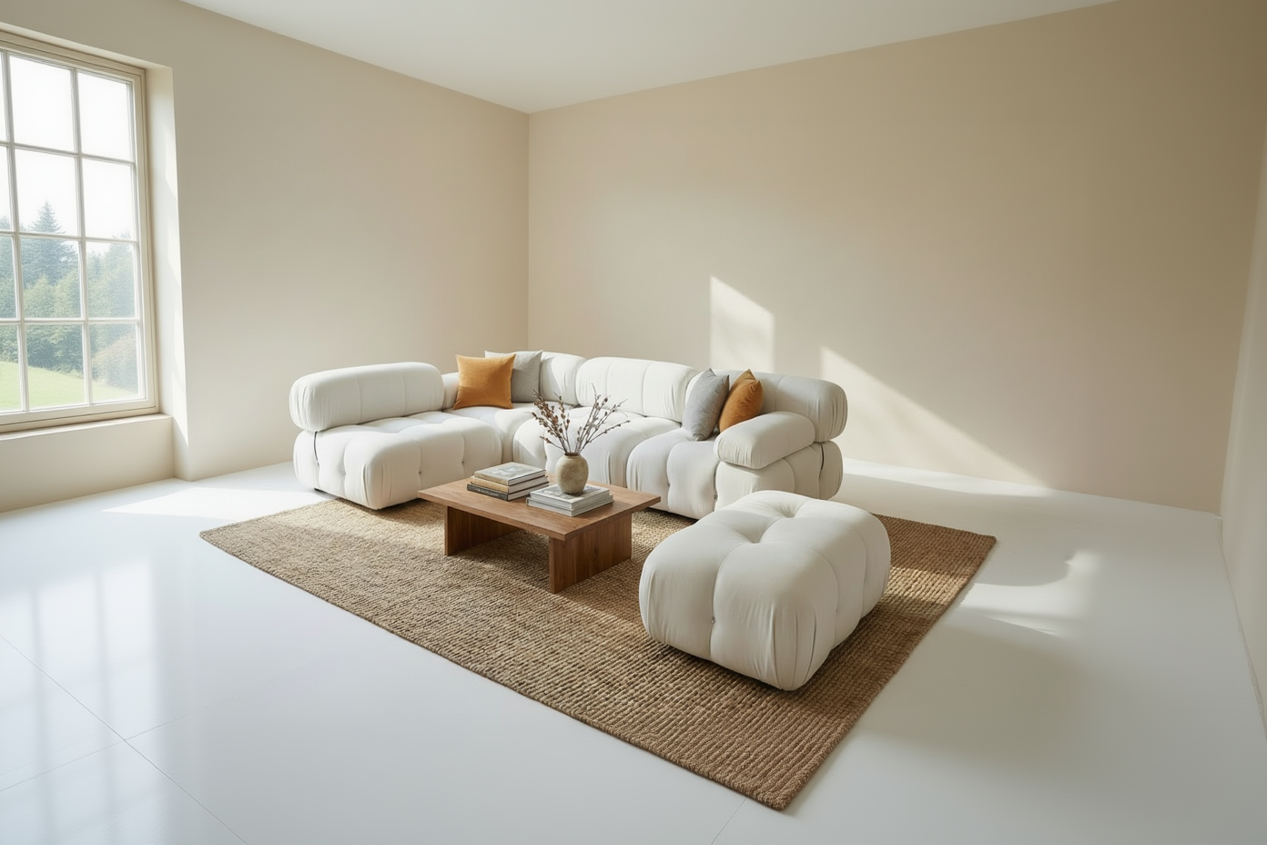 Albaric Fabric Sectional Sofa
