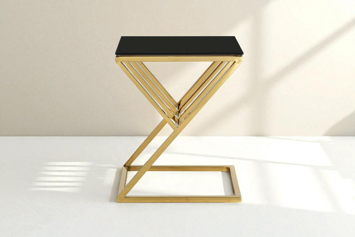 Rey Gold End Table