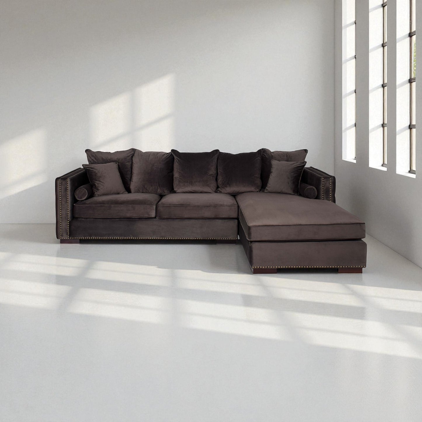Veronica Fabric Sectional Sofa
