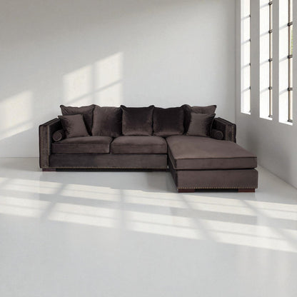 Veronica Fabric Sectional Sofa
