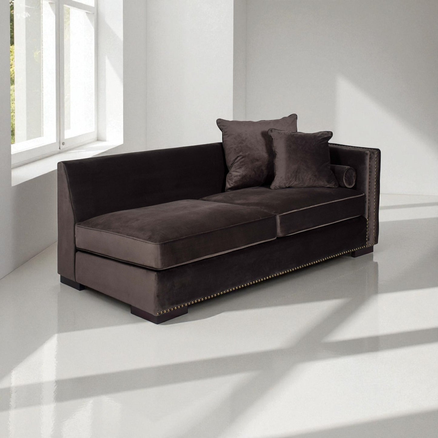 Veronica Fabric Sectional Sofa