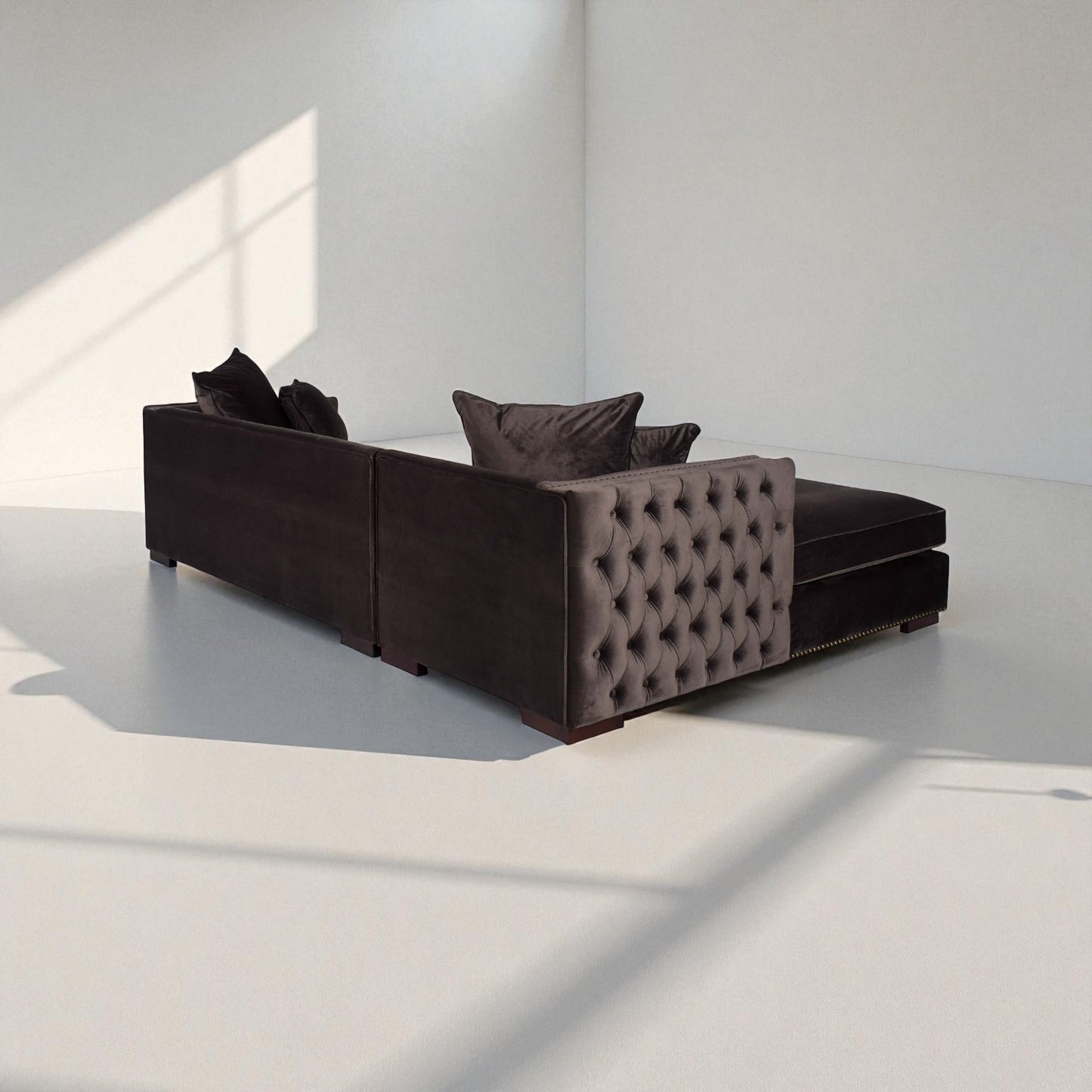 Veronica Fabric Sectional Sofa