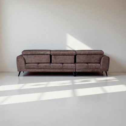 Alusia Fabric Sectional Sofa
