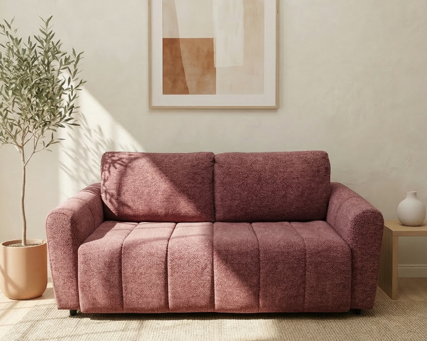 Edorta Fabric Sofa Cum Bed