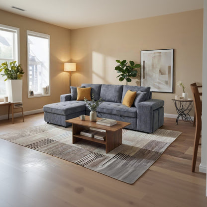Descanso Sectional Sofa Cum Bed