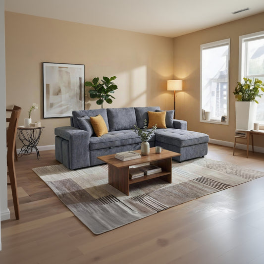 Descanso Sectional Sofa Cum Bed