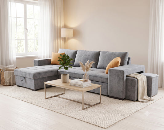 Descanso Sectional Sofa Cum Bed