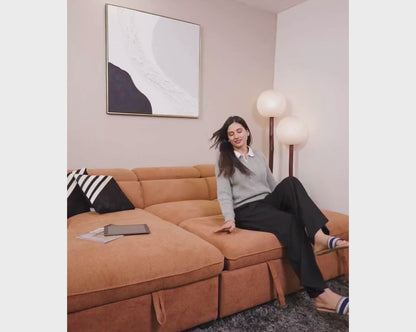 Abrazo Sectional Sofa Cum Bed