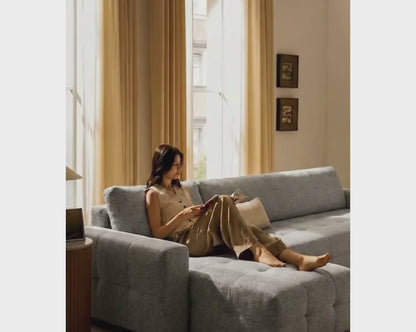 Placido Sectional Sofa Cum Bed