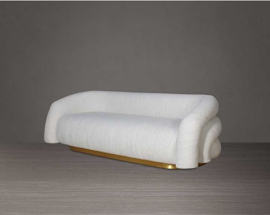 Fabiola 3 Seater Fabric Sofa