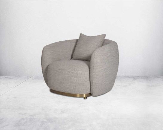 Marco Single Seater Fabric Sofa