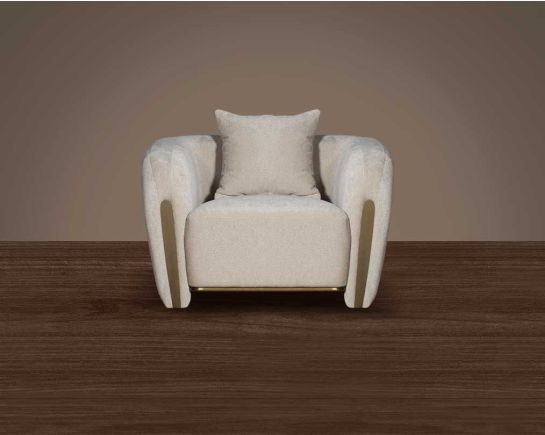 Armando Single Seater Fabric Sofa