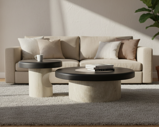 Orbis Coffee & End Table Set