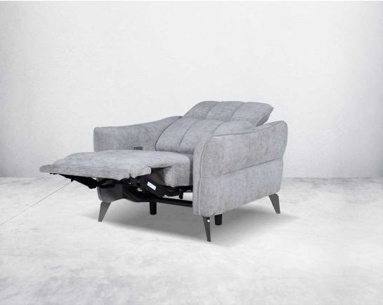 Luneta Single Seater Fabric Power Recliner Sofa