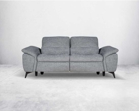 Rufio 2 Seater Fabric Power Recliner Sofa
