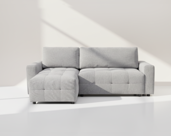 Placido Sectional Sofa Cum Bed - Left Chaise